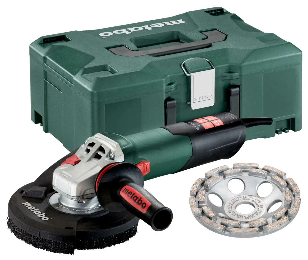 Metabo 5" Variable Speed Concrete Grinder With Lock On 3 Metabo 5" Variable Speed Concrete Grinder With Lock On