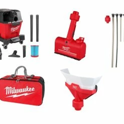 Milwaukee Wet/Dry Vacuum Bare Tool Electrical Bundle