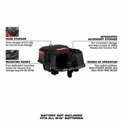 Milwaukee M18 FUEL Wet/Dry Vacuum Motor Head Bare Tool 18 Milwaukee M18 FUEL Wet/Dry Vacuum Motor Head Bare Tool -Cheap Power Tools Store 0911 20 3