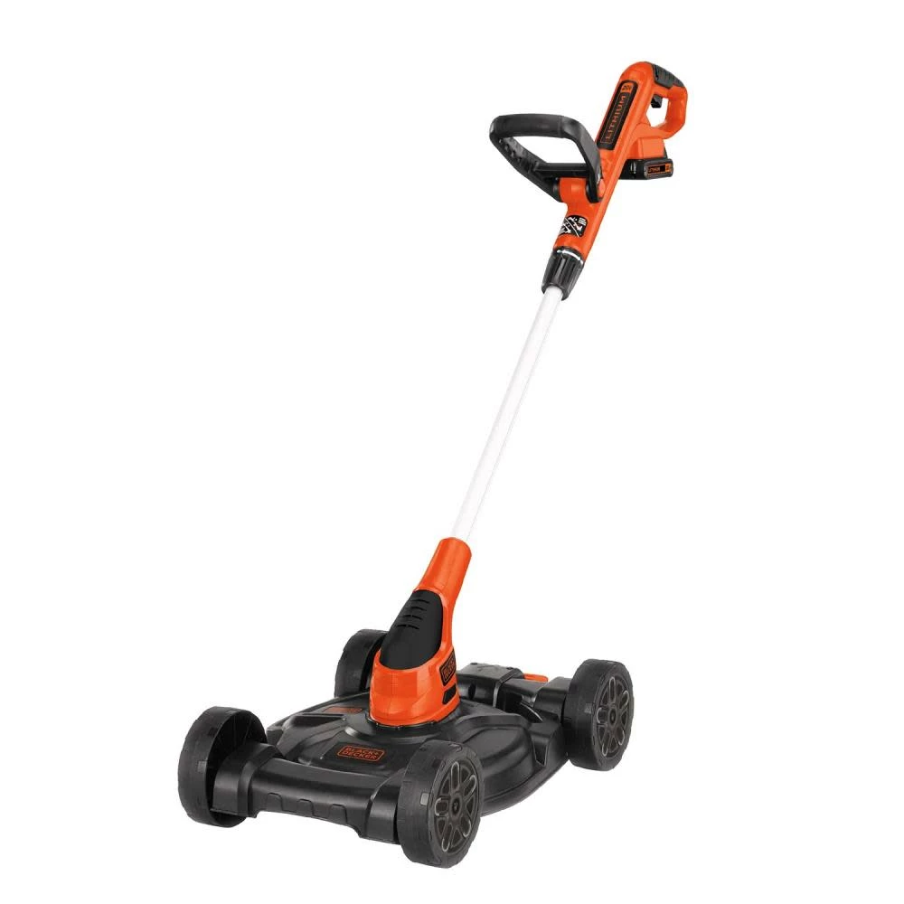 Black And Decker 20-volt Max 12-in 3-in-1 Compact Cordless Push Lawn Mower 3 Black And Decker 20-volt Max 12-in 3-in-1 Compact Cordless Push Lawn Mower