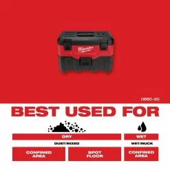 Milwaukee M18 Vacuum Wet/Dry Bare Tool -Cheap Power Tools Store 0e56237e 1e60 4906 9703 3ff01f1ba366 7