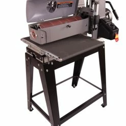 Supermax Tools 16-32 Drum Sander With Stand -Cheap Power Tools Store 16 32 left view open hood fixed