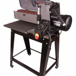 Supermax Tools 16-32 Drum Sander With Stand -Cheap Power Tools Store 16 32 right view open hood fixed