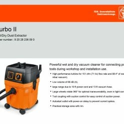 Fein Turbo II 9-20-28 Wet/Dry Vacuum -Cheap Power Tools Store 1b6b27ad 0f04 4403 b8ec 83ee3d86c3f1 7