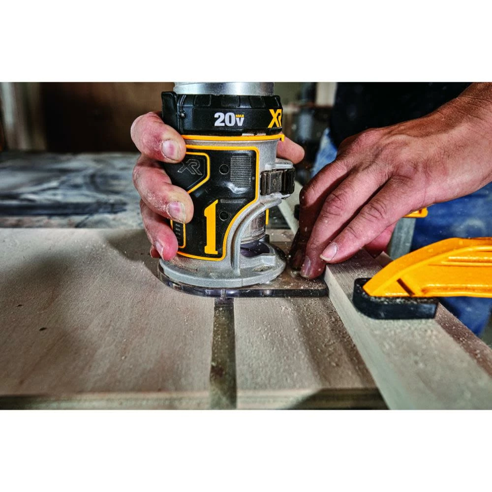 DEWALT 1/4-in Variable Speed Brushless Fixed Cordless Router (Bare Tool) 7 DEWALT 1/4-in Variable Speed Brushless Fixed Cordless Router (Bare Tool) - Image 5