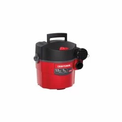 Craftsman Wet/Dry Vacuum 5 Gallon 120V 5HP Peak Wall Mounted -Cheap Power Tools Store 2397776 3