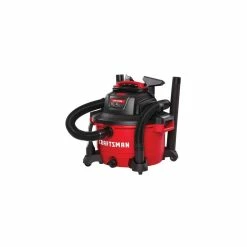 Craftsman Wet/Dry Vacuum With Attachments 12 Gallon 120V 6HP Peak -Cheap Power Tools Store 2560209 8