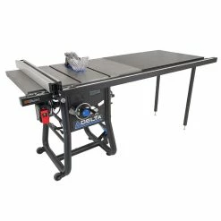 Delta 10" Contractor Table Saw With 52" Rip Capacity & Extension Wings