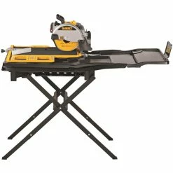 DEWALT Tile Saw With Stand 10" High Capacity