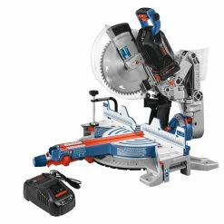 Bosch PROFACTOR 18V Surgeon 12" Dual Bevel Glide Miter Saw Kit
