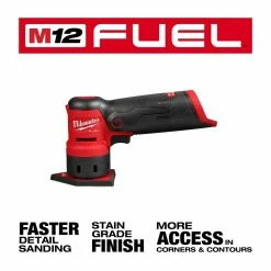 Milwaukee M12 FUEL Orbital Detail Sander Bare Tool 18 Milwaukee M12 FUEL Orbital Detail Sander Bare Tool -Cheap Power Tools Store 3cd2f2f0 422d 49c5 9442 3e0d7263f6bc 7