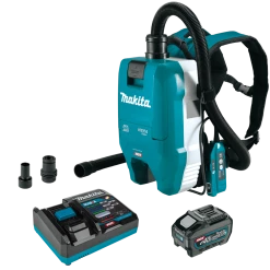Makita 40V Max XGT 1/2 Gallon HEPA Backpack Dry Dust Extractor Kit