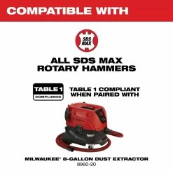Milwaukee SDS Max Dust Extraction Attachment -Cheap Power Tools Store 42df5d13 d74d 4d61 9b1b 754937b61cab 7
