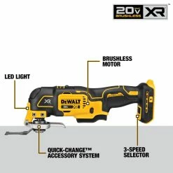 DEWALT 20V Max XR Oscillating Multi Tool Bare Tool -Cheap Power Tools Store 43668B07 7231 4AE3 936F 370E2CAD46B7 7