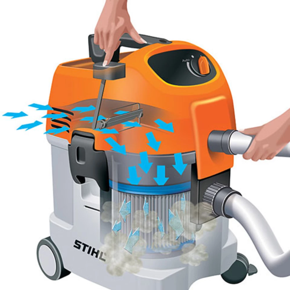 Stihl SE 122 Universal 7.9 Gallon Wet/Dry Vacuum 4 Stihl SE 122 Universal 7.9 Gallon Wet/Dry Vacuum - Image 2