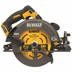 DEWALT FLEXV 60V MAX* 7 1/4" Circular Saw With Brake Bare Tool