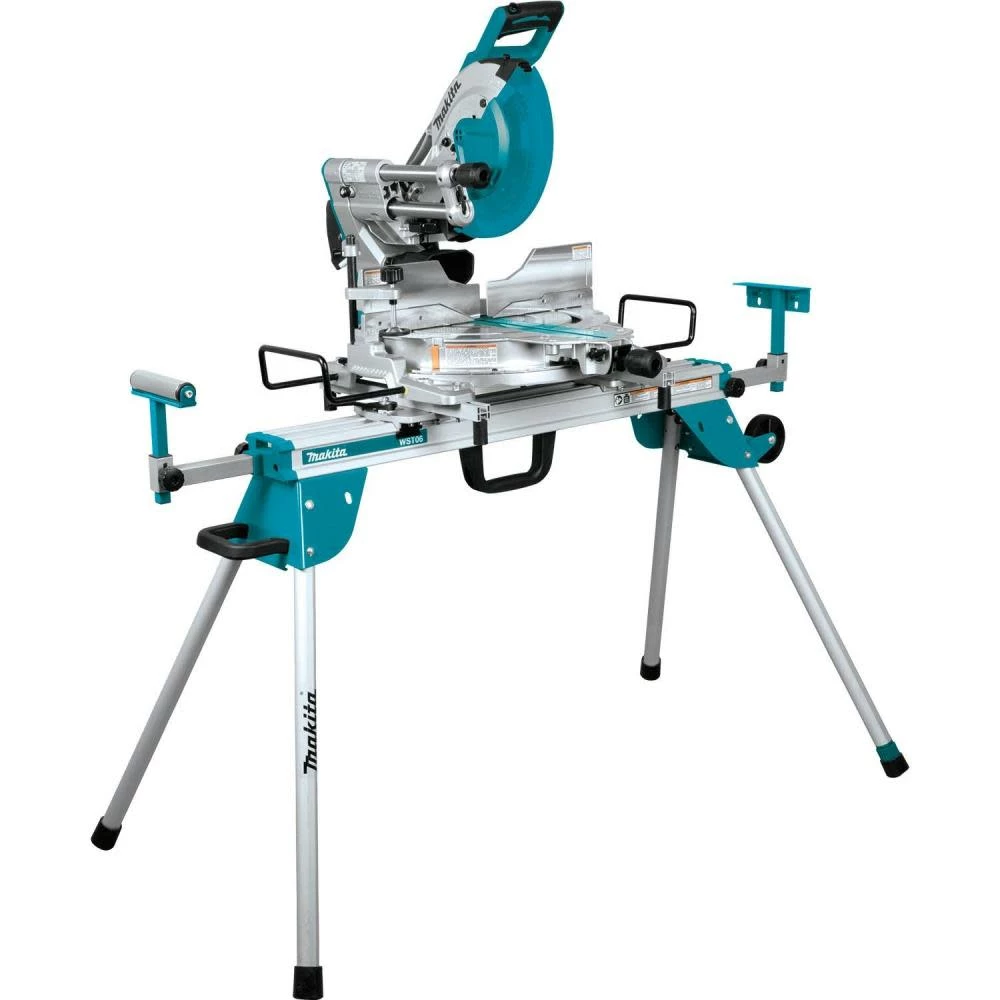 Makita 12" Dual-Bevel Sliding Compound Miter Saw With Laser And Stand 3 Makita 12" Dual-Bevel Sliding Compound Miter Saw With Laser And Stand