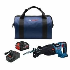 Bosch PROFACTOR 18V 1 1/8" Reciprocating Saw Kit With CORE18V 8.0 Ah PROFACTOR Performance Battery