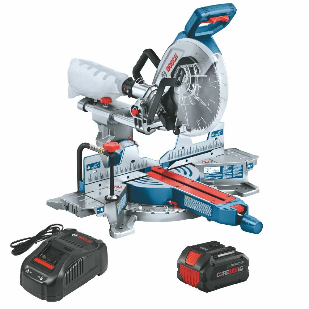 Bosch PROFACTOR 18V Surgeon 10" Dual Bevel Slide Miter Saw Kit 3 Bosch PROFACTOR 18V Surgeon 10" Dual Bevel Slide Miter Saw Kit