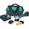 Makita 18V LXT 4-1/2 / 5" Paddle Switch Cut-Off/Angle Grinder Kit With Electric Brake