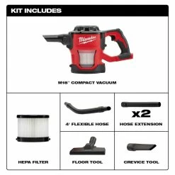 Milwaukee M18 Compact Vacuum -Cheap Power Tools Store 55723af6 23fa 4197 92b9 cdd20348d49b 7
