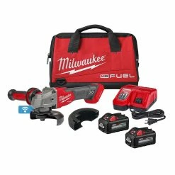 Milwaukee M18 FUEL 4 1/2" / 5" Braking Grinder ONE KEY Slide Switch Lock On Kit