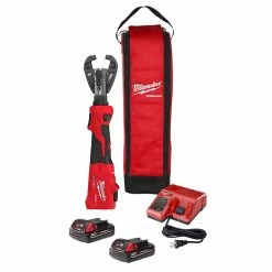Milwaukee M18 FORCE LOGIC 6T Linear Utility Crimper Kit With Kearney Jaw