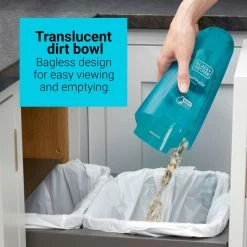 Black And Decker DUSTBUSTER QuickClean Wet/Dry Handheld Vacuum Turquoise -Cheap Power Tools Store 57321bad d58c 45ca 8ec0 2c1b80188f30 7