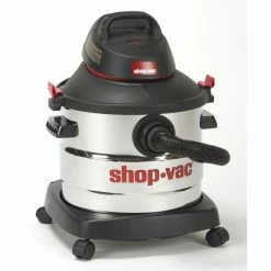 Shop Vac Wet/Dry Vacuum 8 Gallon 6.0 Peak HP Stainless Steel -Cheap Power Tools Store 5989405 5