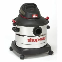 Shop Vac Wet/Dry Vacuum 8 Gallon 6.0 Peak HP Stainless Steel -Cheap Power Tools Store 5989405 6