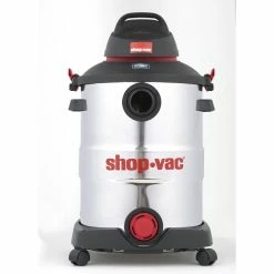Shop Vac Wet/Dry Vacuum 12 Gallon 5.5 Peak HP SVX2 Stainless Steel -Cheap Power Tools Store 5989505 5