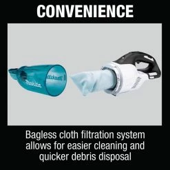 Makita 18V LXT Vacuum Trigger With Lock Bare Tool -Cheap Power Tools Store 92B1A274 9653 406E BBBC F5F0B3FF0365 7