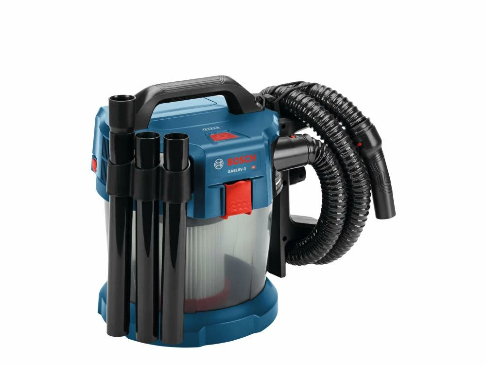 Bosch 18 V 2.6-Gallon Wet/Dry Vacuum Cleaner With HEPA Filter (Bare Tool) 3 Bosch 18 V 2.6-Gallon Wet/Dry Vacuum Cleaner With HEPA Filter (Bare Tool)