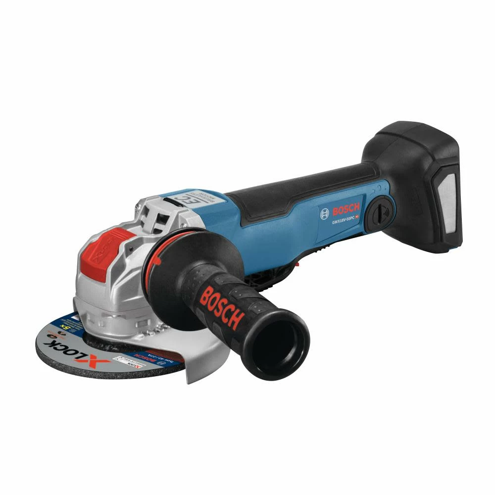 Bosch 18V 4 1/2" 5" Angle Grinder With No Lock On Bare Tool 3 Bosch 18V 4 1/2" 5" Angle Grinder With No Lock On Bare Tool