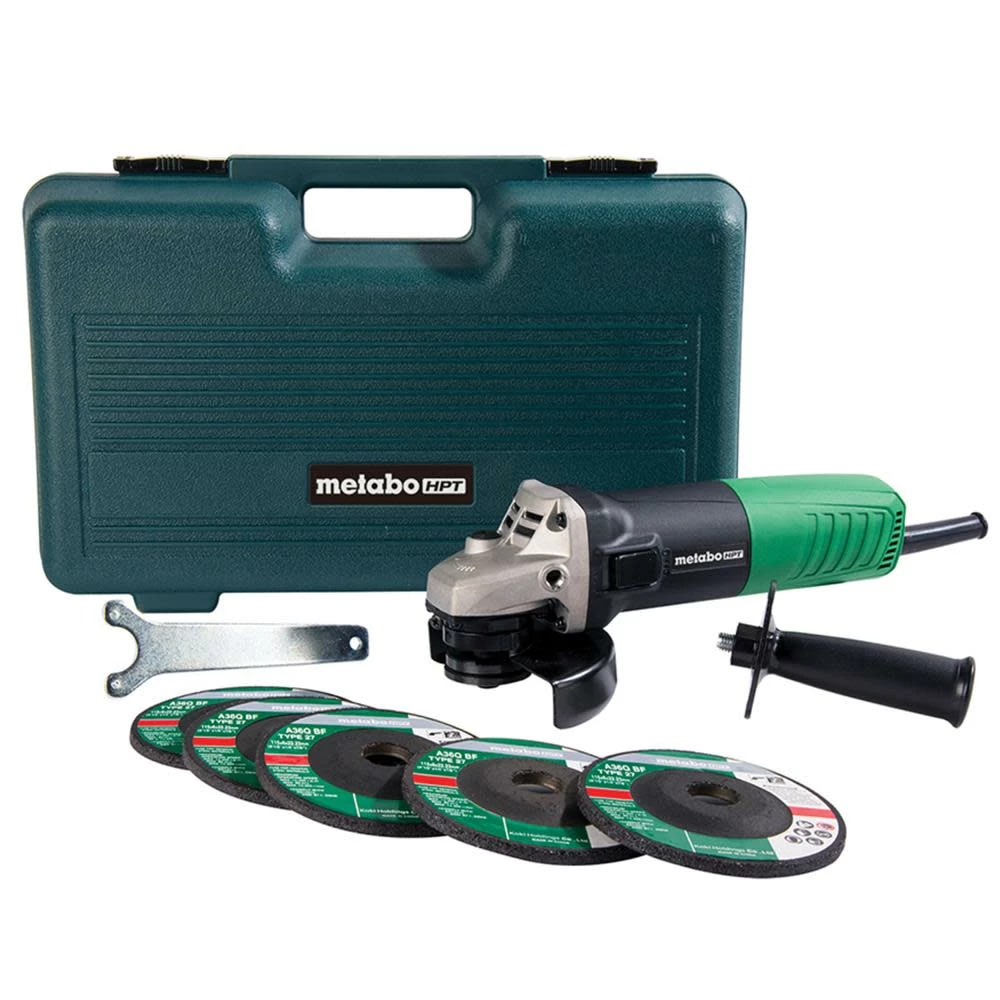 Metabo HPT 4-1/2 In. 6.2 Amp Disc Grinder 3 Metabo HPT 4-1/2 In. 6.2 Amp Disc Grinder