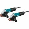 Makita 4-1/2 In. Angle Grinder With AC/DC Switch (2PK)