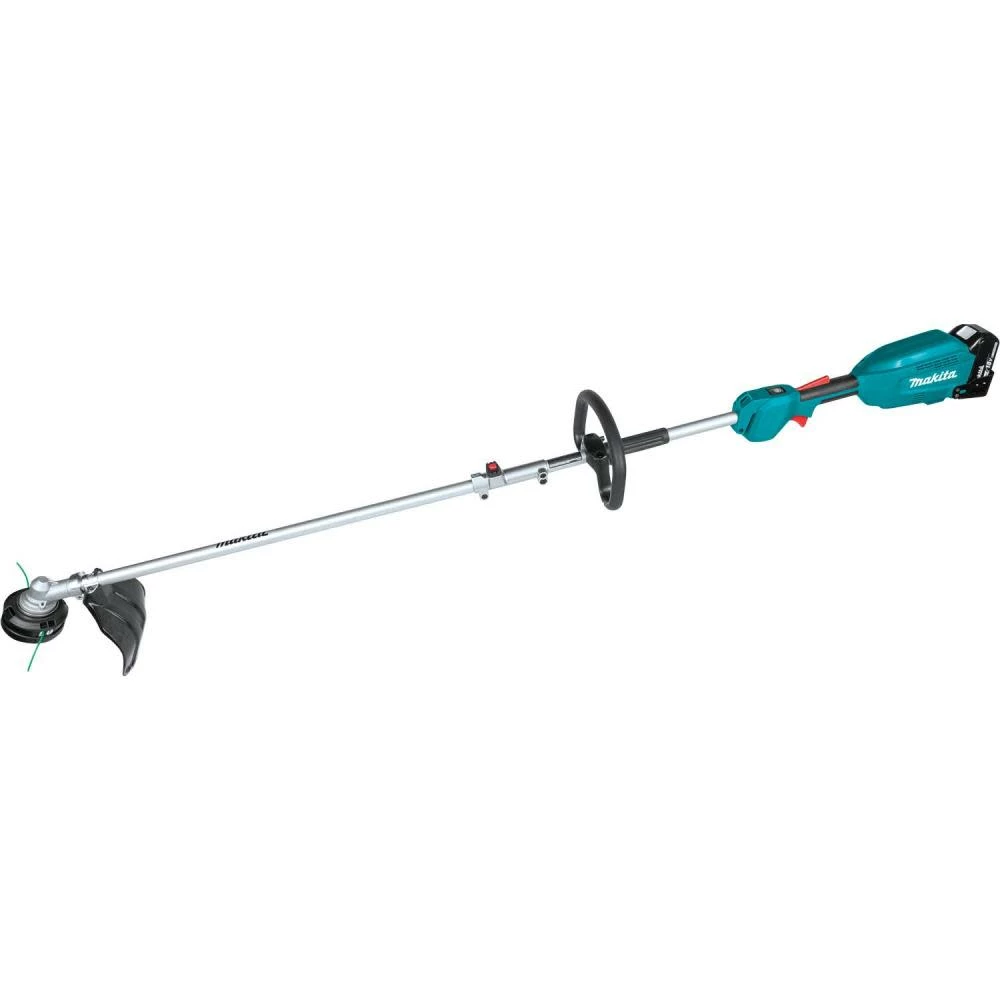 Makita 18V LXT Lithium-Ion Brushless Cordless Couple Shaft Power Head Kit With 13" String Trimmer & 10" Pole Saw Attachments (4.0Ah) 4 Makita 18V LXT Lithium-Ion Brushless Cordless Couple Shaft Power Head Kit With 13" String Trimmer & 10" Pole Saw Attachments (4.0Ah) - Image 2