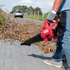 SKIL PWRCORE 20V String Trimmer 13" And Leaf Blower Kit -Cheap Power Tools Store BL4714B 10 SKIL 20V BRUSHLESS LEAF BLOWER 20 1125 ACTION 02