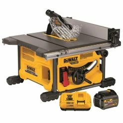 DEWALT FLEXVOLT 60V MAX* 8-1/4In Table Saw Kit