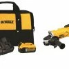 DEWALT 20V MAX 4 1/2 Cut Off Tool With 5Ah Kit With Bag Bundle -Cheap Power Tools Store DCB205CK DCG412B main