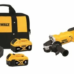 DEWALT 20V MAX 4 1/2 Cut Off Tool Grinder & 20V MAX Starter Kit Bundle