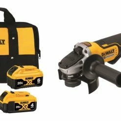 DEWALT 4.5" 20V Max Angle Grinder Starter Kit Bundle