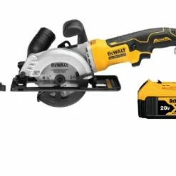 DEWALT Atomic 20V MAX 4 1/2" Circular Saw With 5AH Battery Bundle