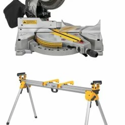 DEWALT 10" Compound Miter Saw & Heavy Duty Miter Saw Stand Bundle