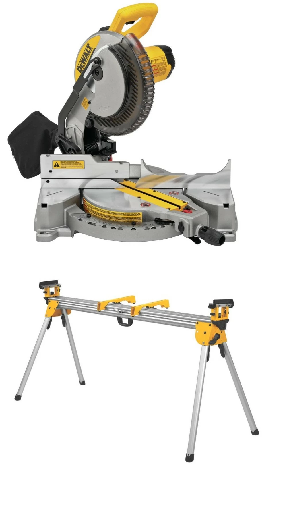 DEWALT 10" Compound Miter Saw & Heavy Duty Miter Saw Stand Bundle 3 DEWALT 10" Compound Miter Saw & Heavy Duty Miter Saw Stand Bundle