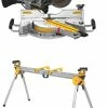 DEWALT 12 Double Bevel Sliding Compound Miter Saw With Heavy Duty Miter Saw Stand -Cheap Power Tools Store DWS780DWX723