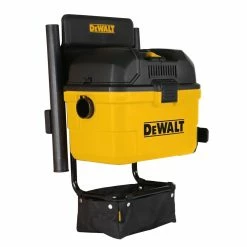 DEWALT 6 Gallon Wall Mounted Wet/Dry Vacuum With Wireless On/off Control 18 DEWALT 6 Gallon Wall Mounted Wet/Dry Vacuum With Wireless On/off Control -Cheap Power Tools Store DXV06G AnglRt 1