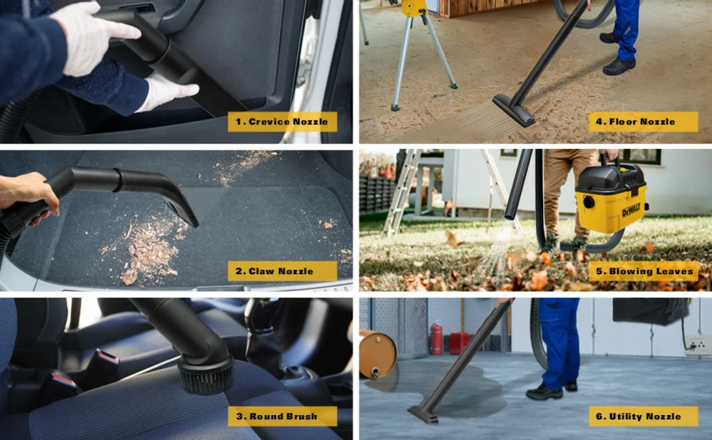 DEWALT 6 Gallon Wall Mounted Wet/Dry Vacuum With Wireless On/off Control 8 DEWALT 6 Gallon Wall Mounted Wet/Dry Vacuum With Wireless On/off Control - Image 6