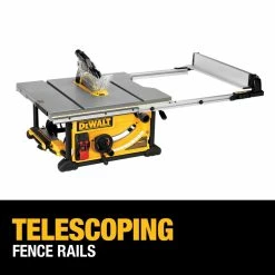 DEWALT 10" Jobsite Table Saw 32 1/2" Rip Capacity & Rolling Stand -Cheap Power Tools Store E3A4A748 C64B 4FC6 A863 F4896FFD41B3 7