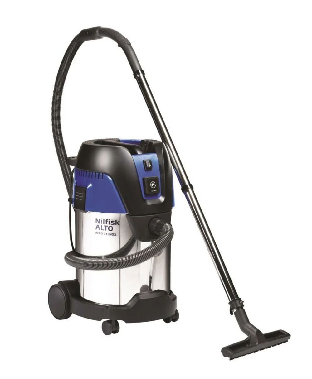 Nilfisk-Alto Aero 31 30 Liter Wet/Dry Vacuum With Stainless Steel Tank 3 Nilfisk-Alto Aero 31 30 Liter Wet/Dry Vacuum With Stainless Steel Tank